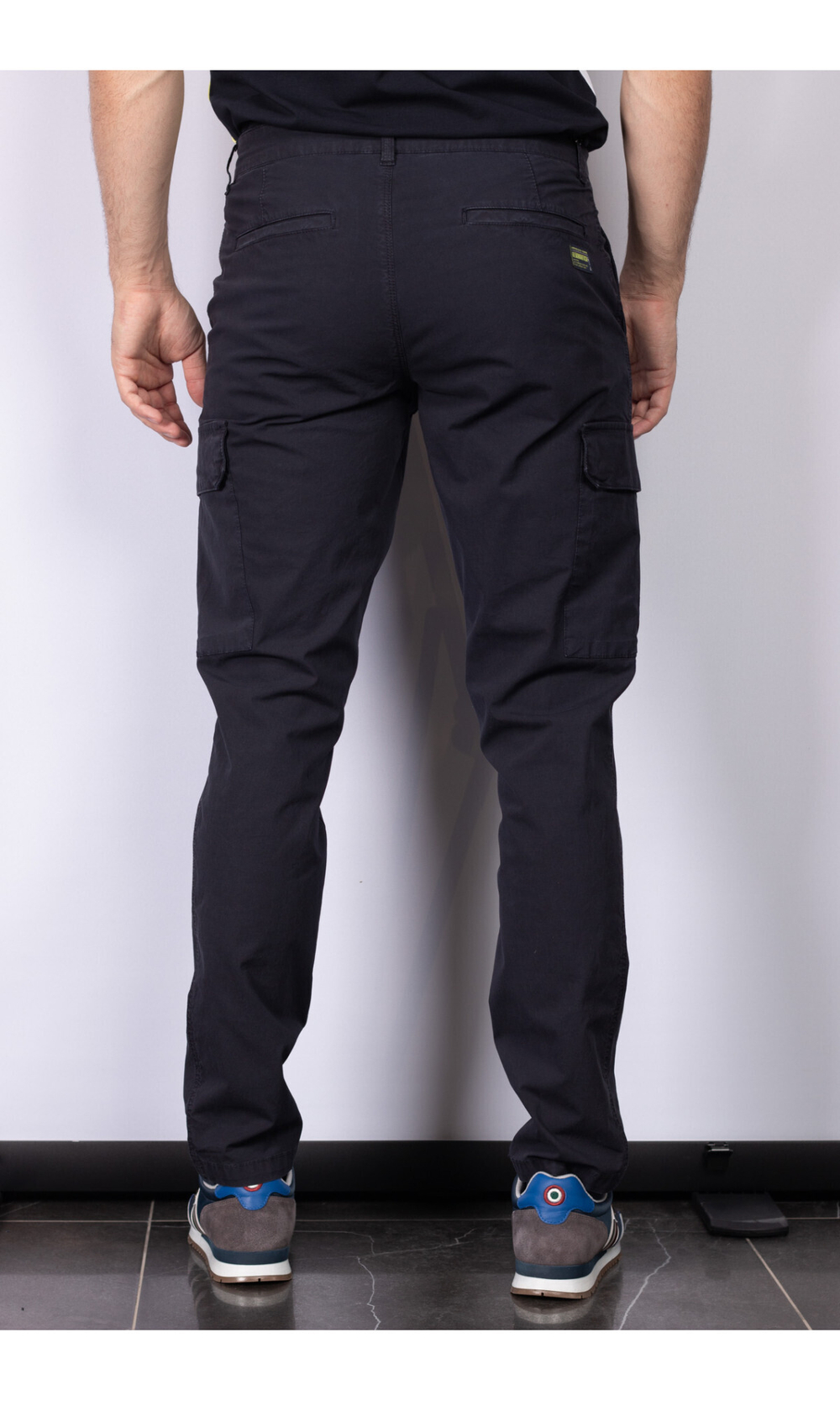 Брюки из хлопка с эластаном AERONAUTICA MILITARE