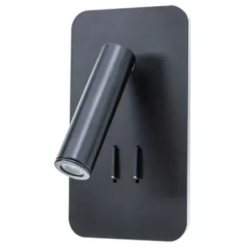 Бра 10W 3000K A8233AP-1BK черный Electra Arte Lamp