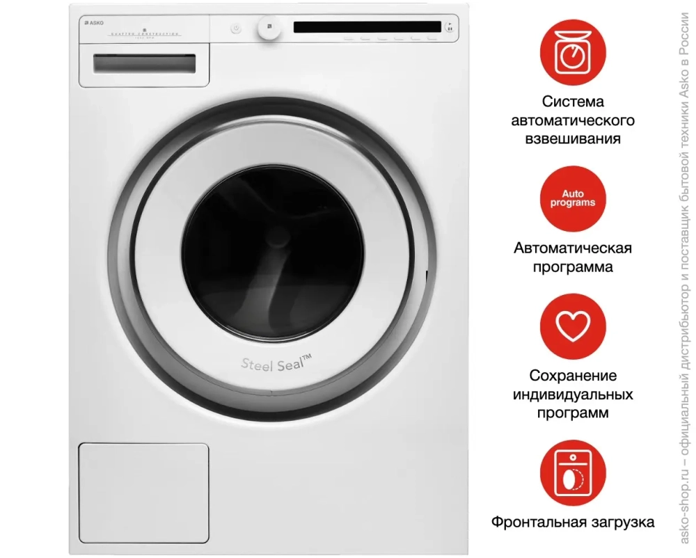 Стиральная машина Asko W2086C.W.P фото 6