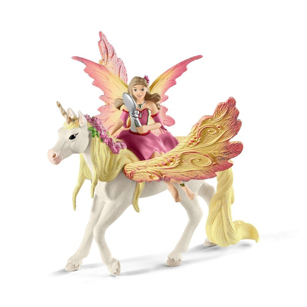 Schleich Эльфийский мир Bayala - Фея и единорог Пегас / артикул   70568  / GTIN 4055744020377