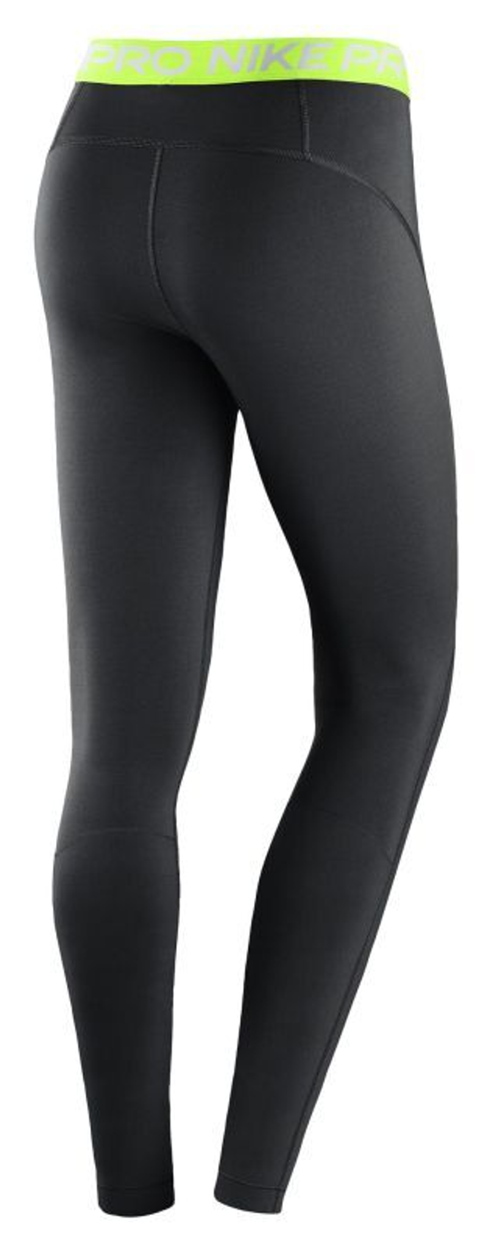 Леггинсы Nike Pro 365 Tight - black/volt/white - Black