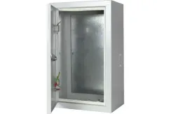 Щит учетно-распределительный KRZMI ЩРНМ 395*310*220 IP54 с замком металлический 04997