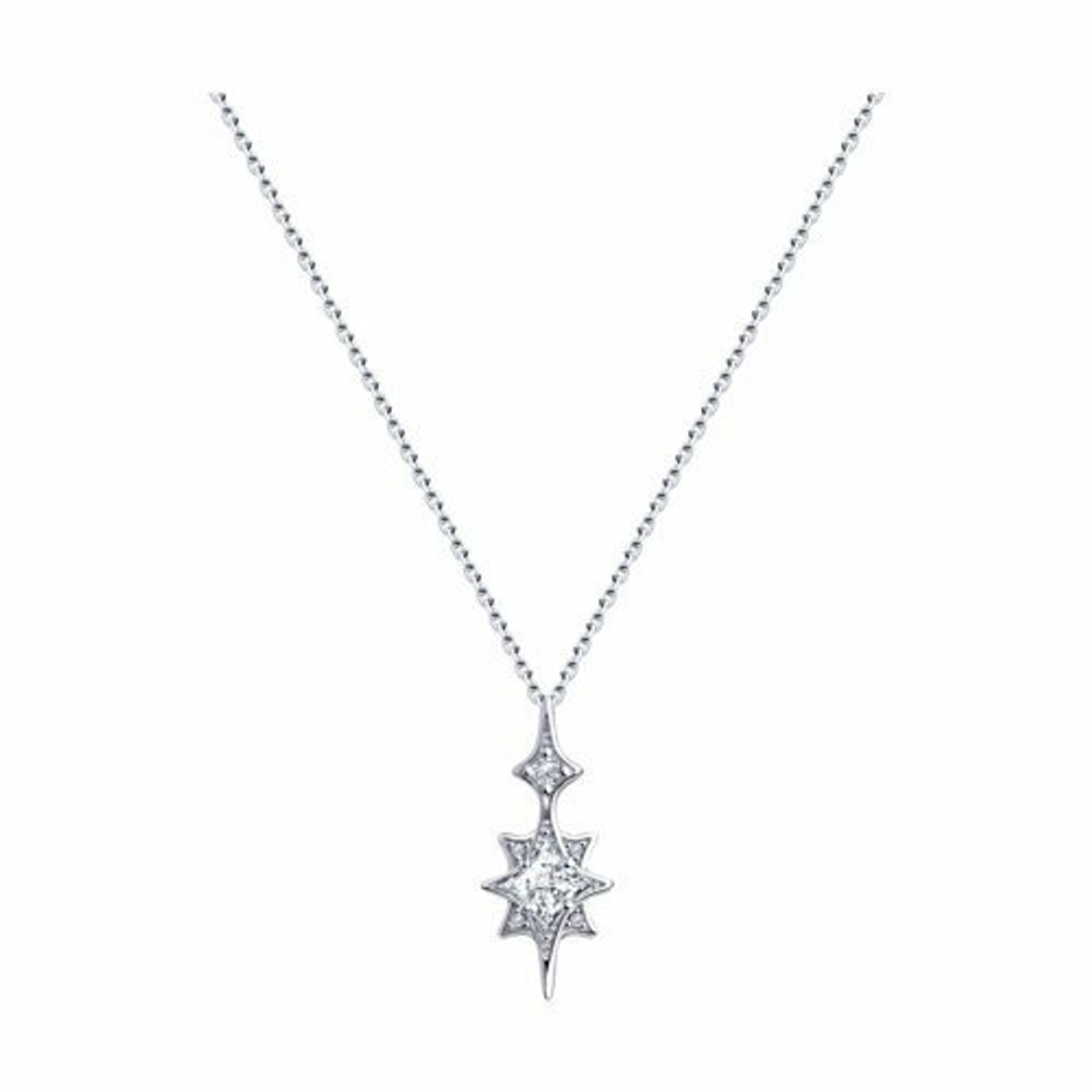 Колье из серебра