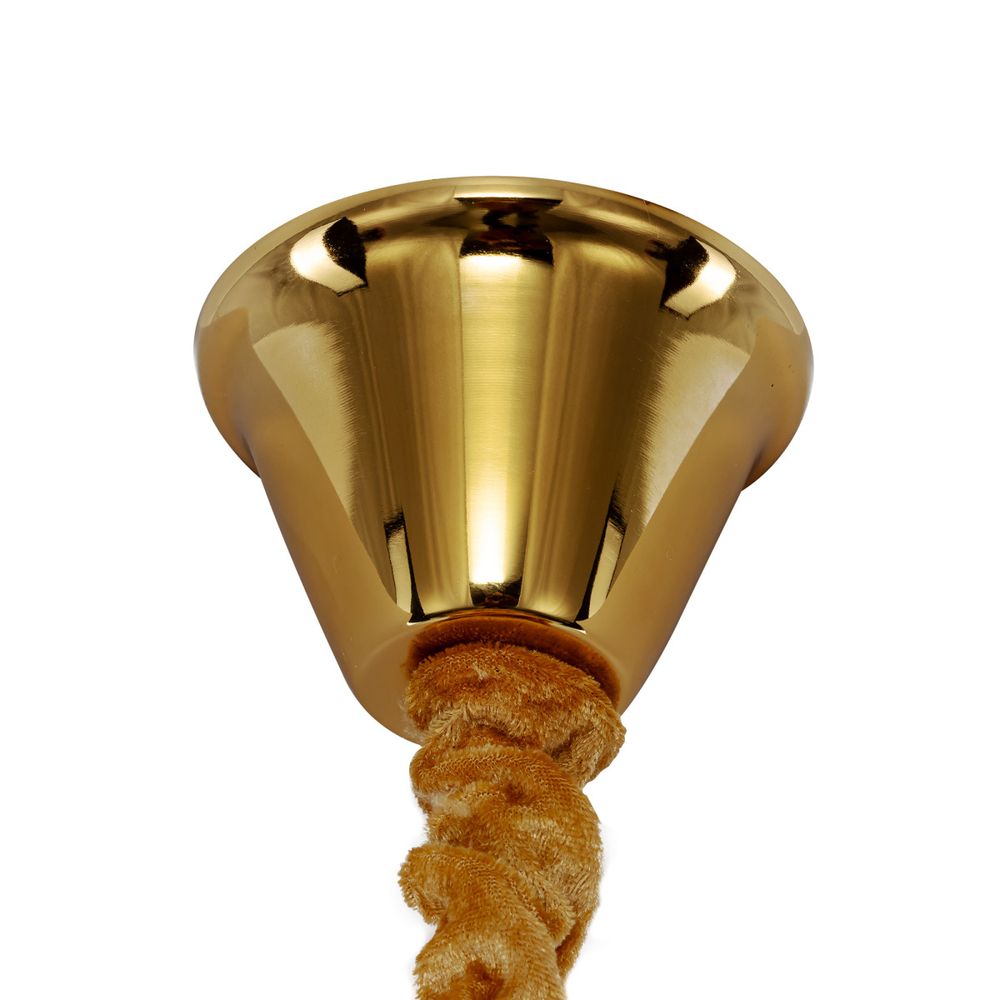 Citilux RITZ CL310262 Люстра хрустальная подвесная Золото