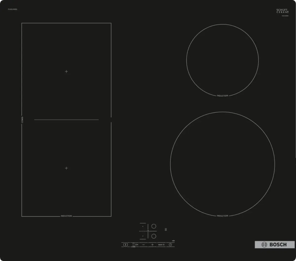 Индукционная варочная панель Bosch PVS61RBB5E
