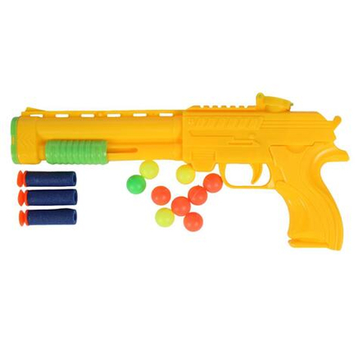 Пистолет с шарами, коробка 6026