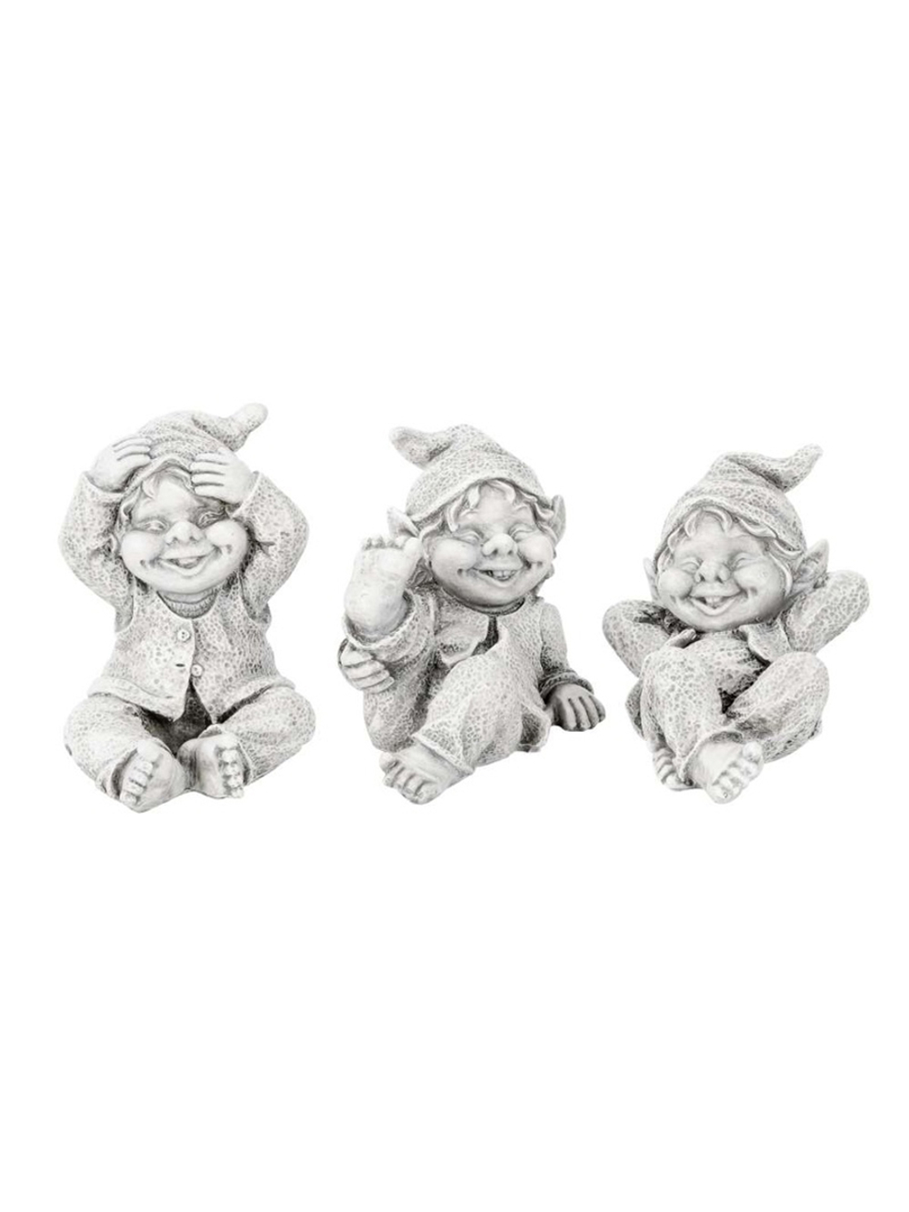 Фигурка "Садовый гном" 16x12x16/18x11x14/ 20x13x12,5см CAMPO Home & Garden
