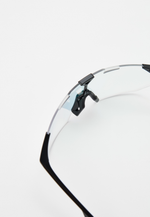 Спортивные очки 100% HYPERCRAFT SQ Gloss Black - Purple Flash Mirror Photochromic Lens