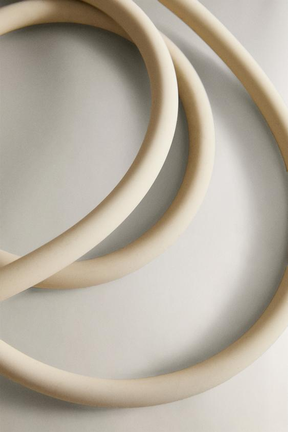 ZARA HOME ДЕРЕВЯННЫЙ ПОДВЕСНОЙ РЕМЕНЬ, ЭКРЮ