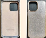 Чехол-накладка Kzdoo Sparkle для iPhone 14 Pro пластиковый (золотой)