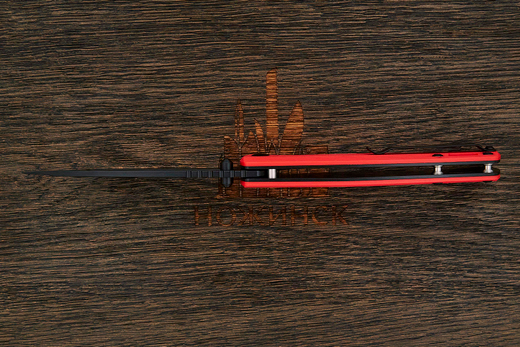 Нож складной CJRB Resource, клинок 105мм, сталь AR-RPM9, рукоять G10 красный