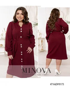 Платье 0173-бордо Minova