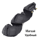 Тактический разгрузочный пояс РПС / чёрный