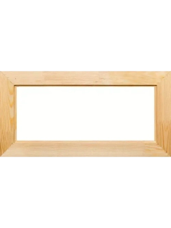 Деревянная рама 25x70 для картин на подрамнике сеч. 60x18