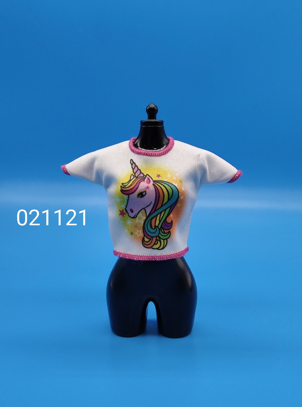 Одежда для куклы Барби футболка 021121