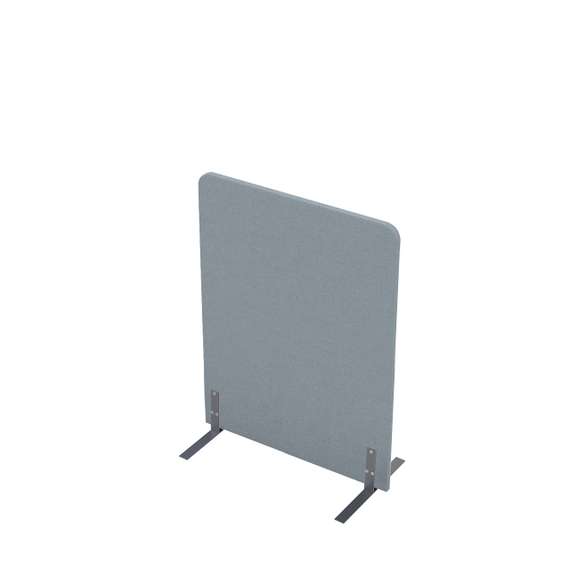 011.МПО.8011 Акустическая мобильная перегородка на стационарных опорах (800*450*1100)
