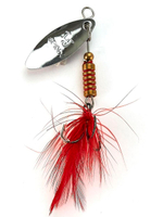 Блесна вращающаяся Lucky John SPIN X LONG 05 12,0г CR (5шт. в упк.)