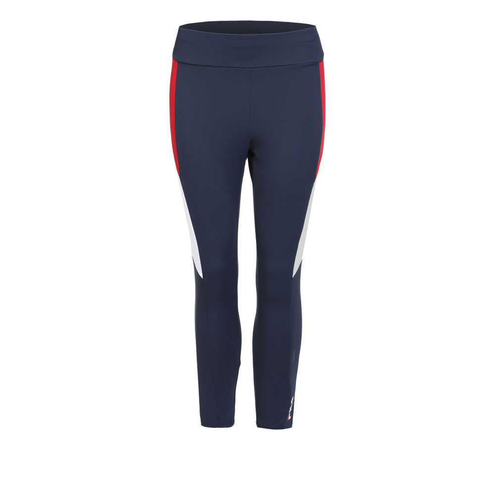 Женские теннисные брюки Fila Ellie Tight Women - Blue, White