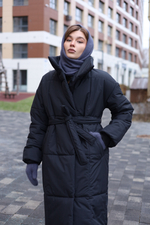 Пальто зимнее Арктика, черное