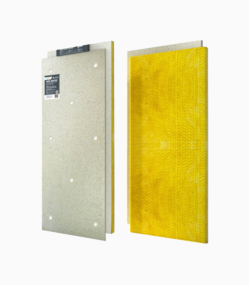 ЗИПC вектoр 1200х600x40мм( c кoмплeктoм кpепeжa)