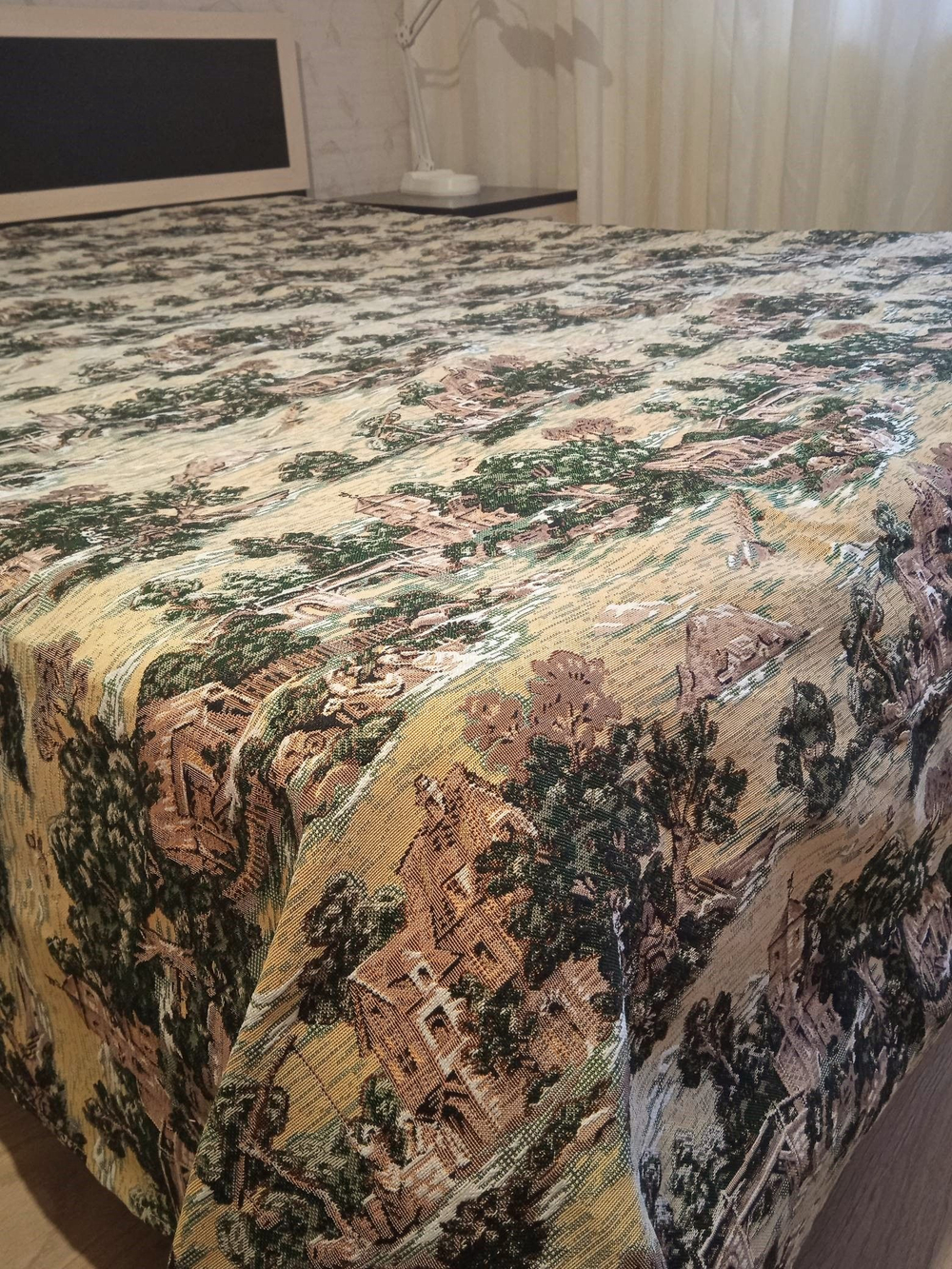 Покрывало гобеленовое Мотивы Прованса евро (240х200)