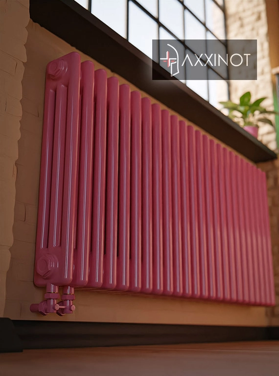 Axxinot Sentir 3050 - трехтрубный трубчатый радиатор высотой 500 мм, нижнее подключение