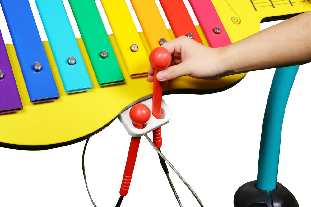 Уличный игровой музыкальный комплекс Гитара