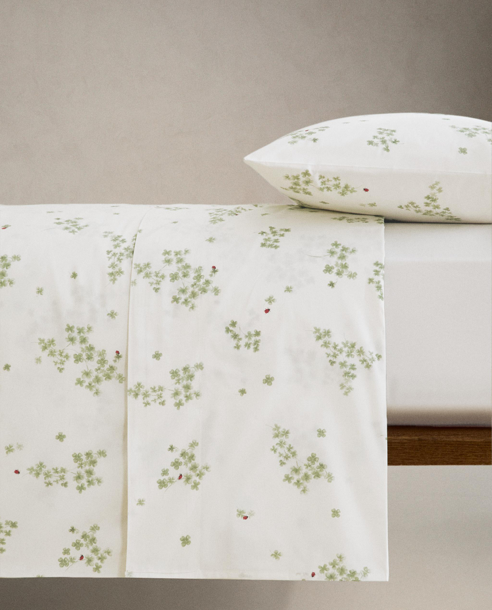 Простыня Zara Home, хлопок 100%, однотонный, 7134/089