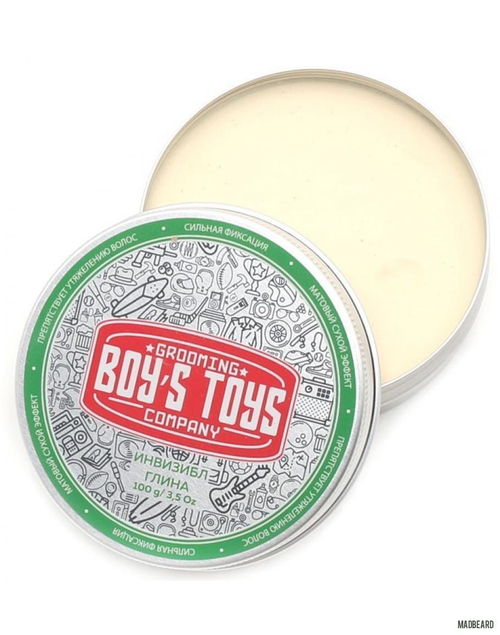 Boy's Toys Invisible Clay - Глина для укладки волос 100 гр