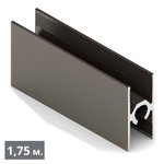 ЭКО Рамка средняя двери - центральный ригель (1,75 м) бронза матовая (AL) (AE0452) Aristo (Акция)