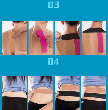 Кинезио тейп  5cм *5м  синий