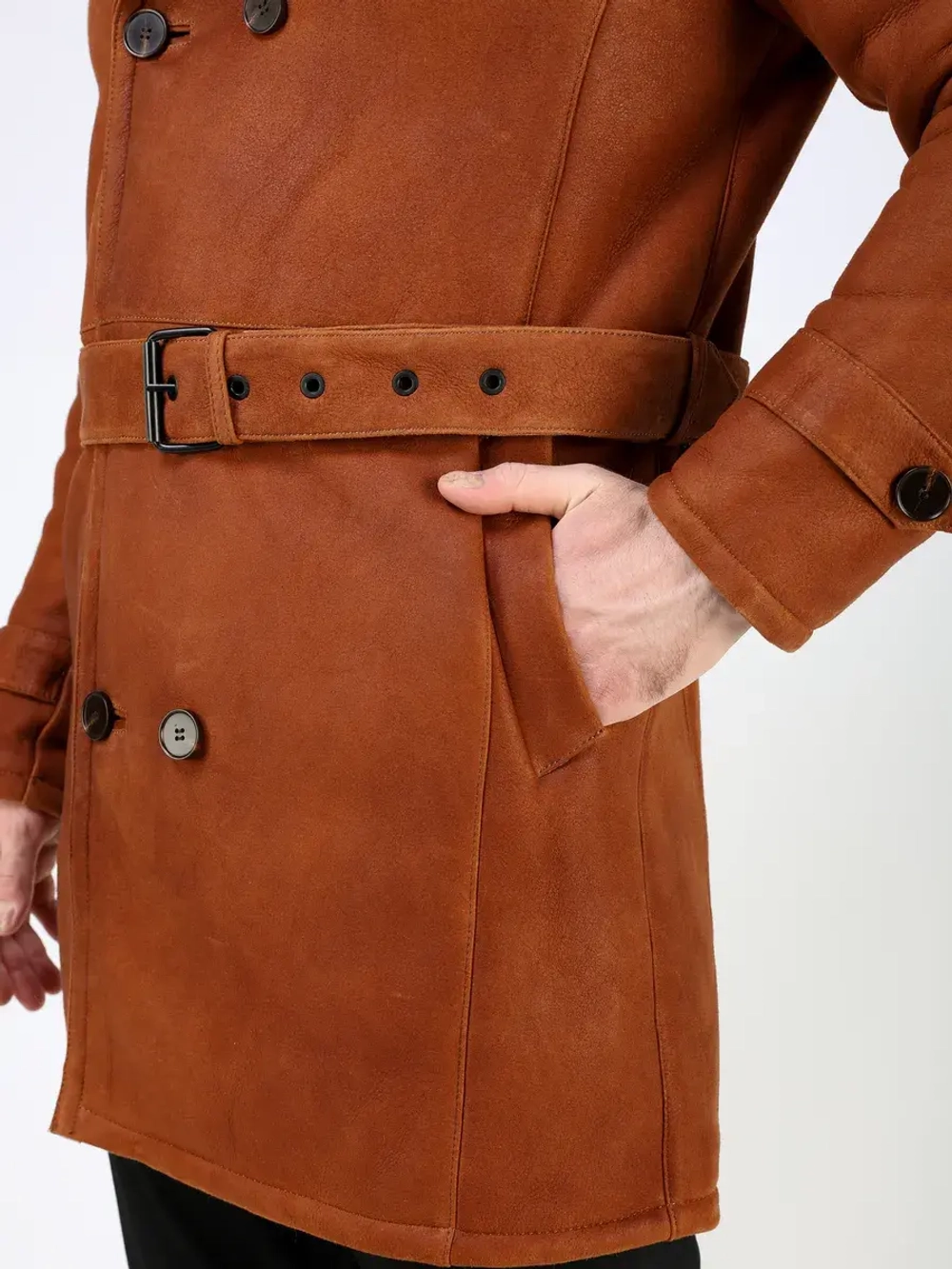 Дубленка зимняя натуральная