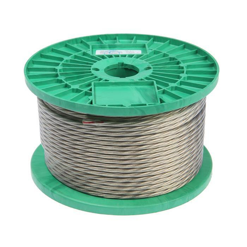 Трос 6/8мм в оплетке ПВХ DIN3055 (100м)