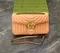 Сумка через плечо Gucci GG Marmont с матовой отделкой персиковый
