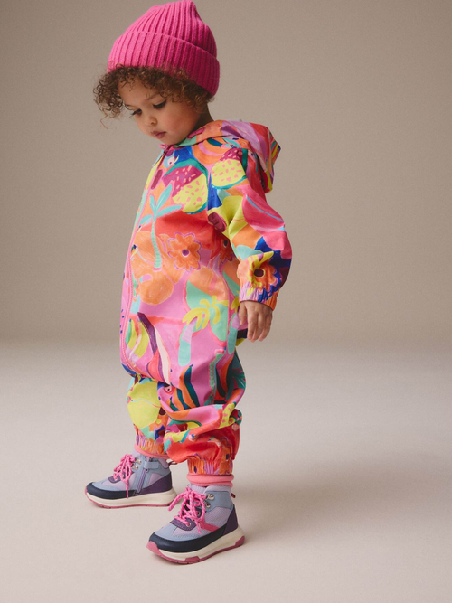 Комбинезон непромокаемый для девочки Next E25-117, Розовый