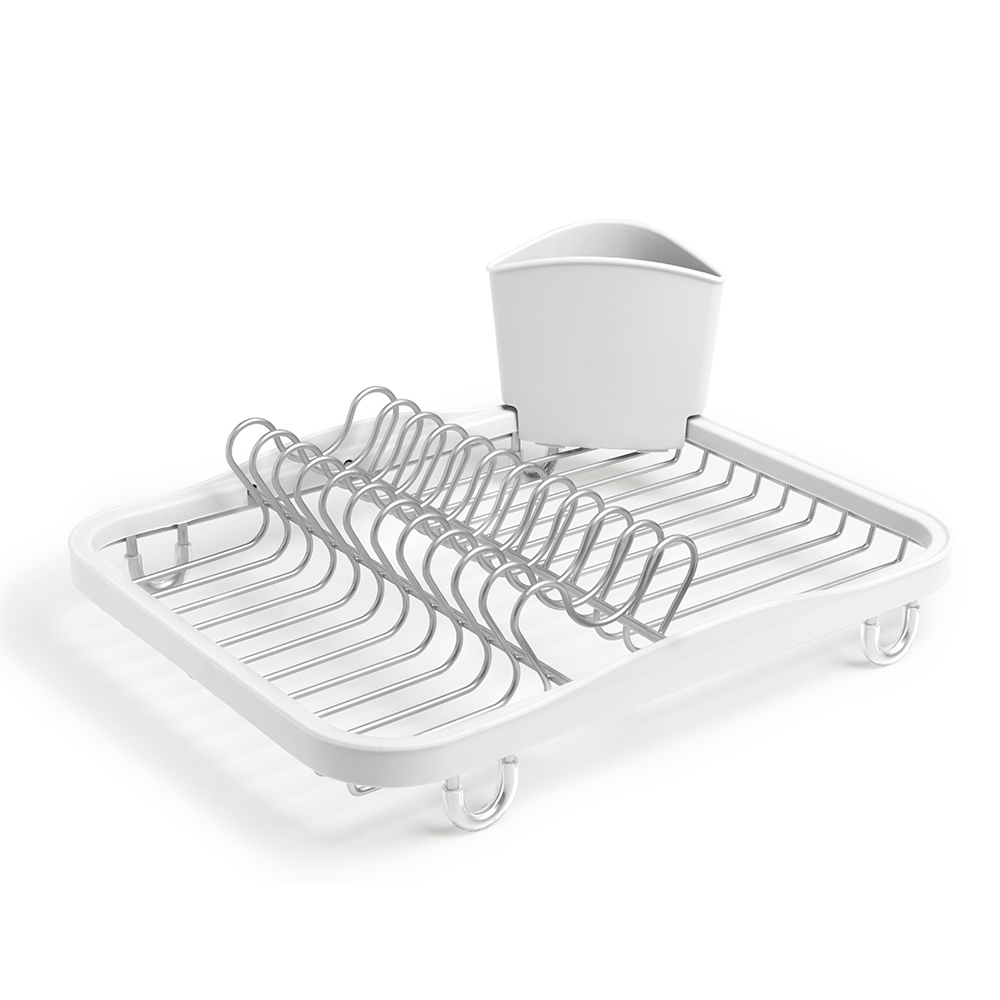 Сушилка для посуды Sinkin белый-никель Umbra