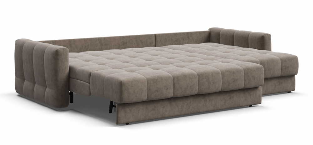 Угловой диван Босс Слип 160 Велюр Роял тауп