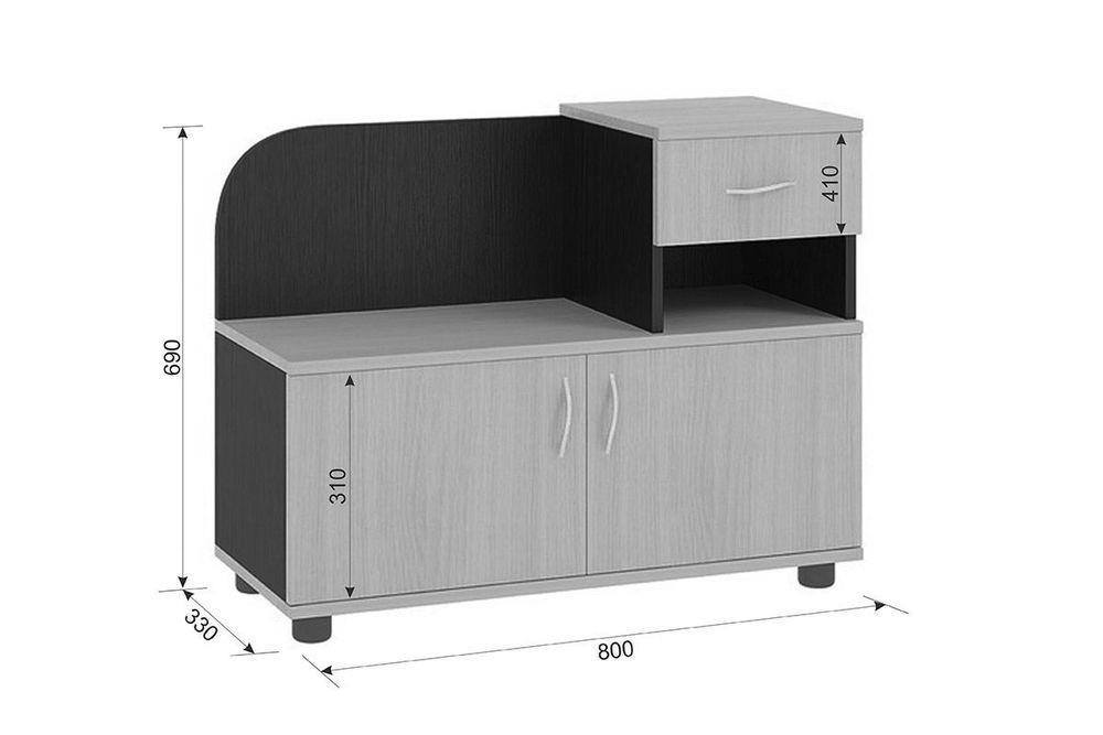 Тумба для прихожей «Аврора»