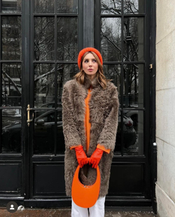 Двустороннее пальто-дубленка Tigrado