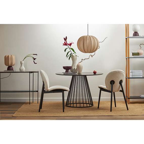 Стул Bente, молочно-белое букле