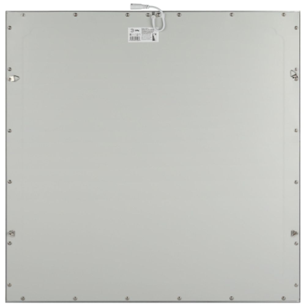 Светодиодная панель ЭРА Грильято SPL-540-W-40K-040 40Вт 4000К 588x588x8 белая без драйвера с ушками ультратонкая | Панели с внешним драйвером