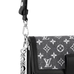 Сумка Louis Vuitton Dauphine MM серый