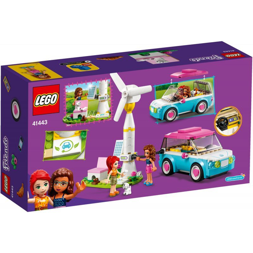 LEGO Friends - Электромобиль Оливии 41443