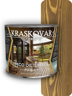 Масло для террас Kraskovar Deco Oil Terrace можжевельник
