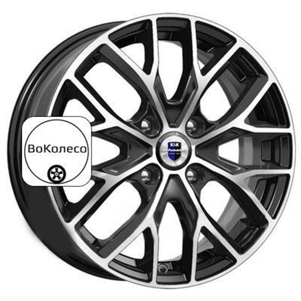 6x16/4x114,3 ET40 D67,1 Лилиом (КС891) Алмаз черный K&K