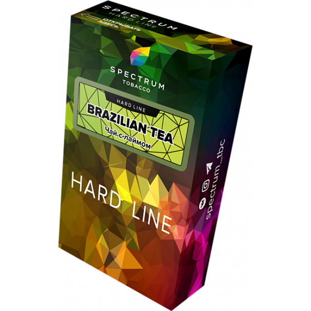 Табак Spectrum Hard Line - Brazilian Tea 40 г