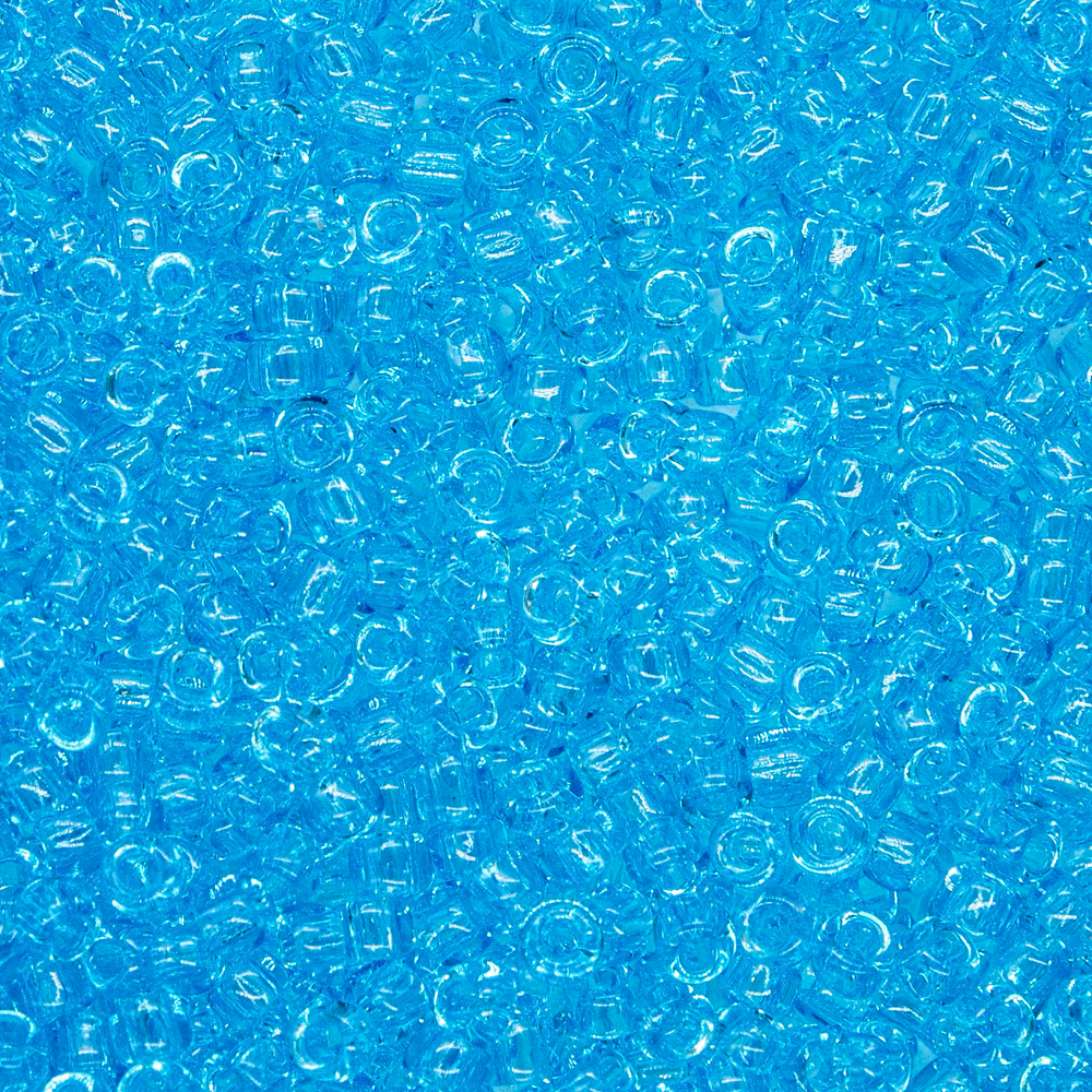 Японский бисер TOHO Round 15/0 (№3), прозрачный