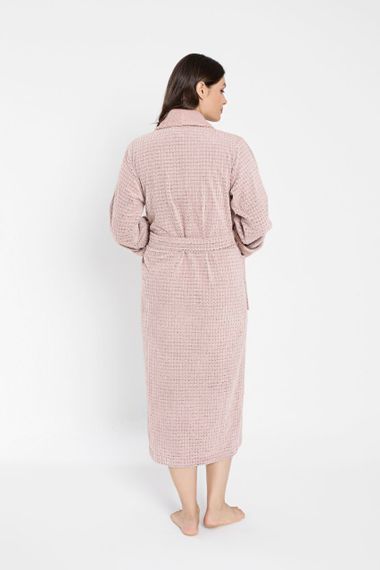 Халат женский махровый 4330 пудра NUSA Турция