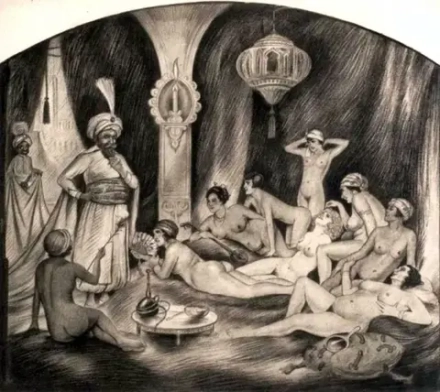 Eugene Reunier (1884-1960) aka Carl Breuer-Courth - эротическое искусство немецкого художника