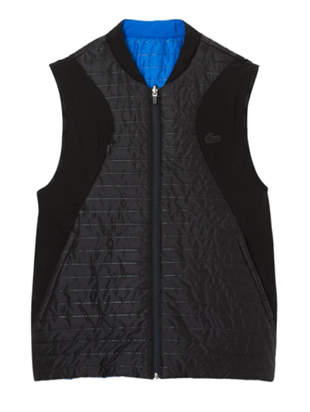 Теннисная жилетка Lacoste SPORT Padded And Reversible Vest Jacket - black/blue